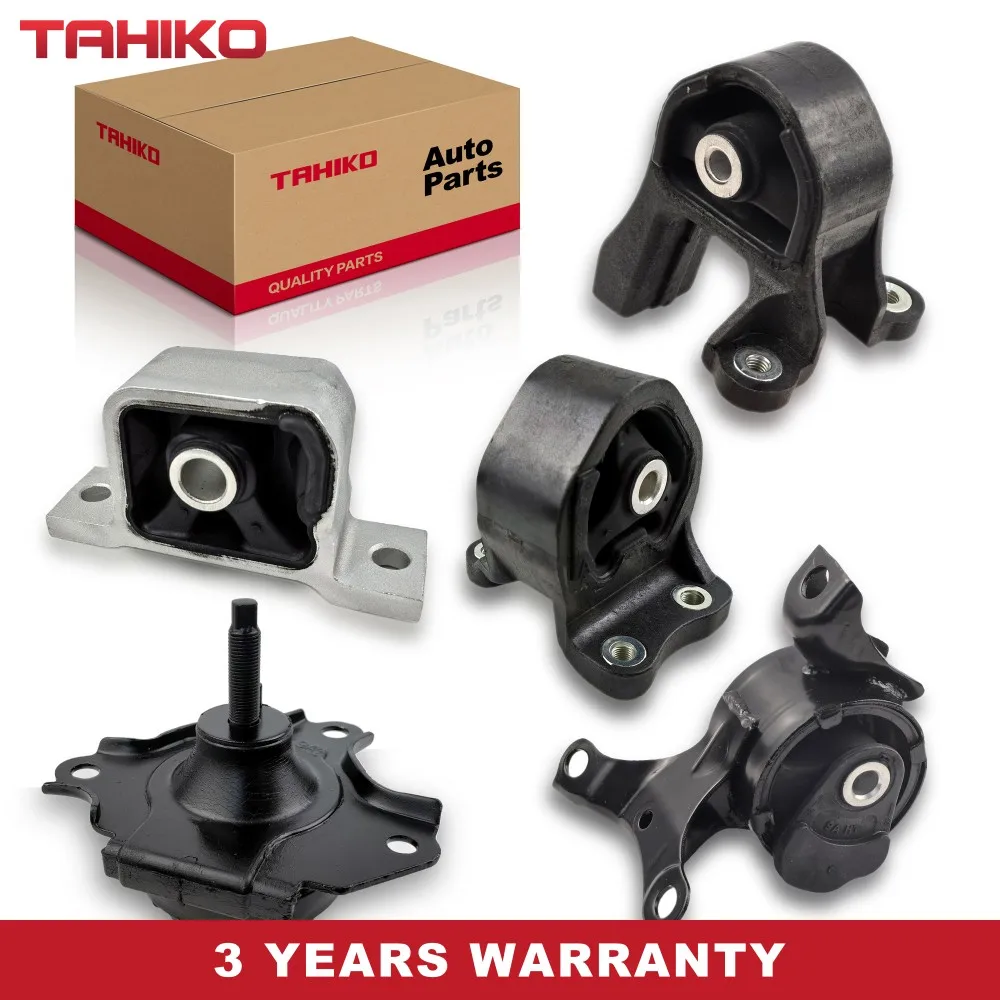 5X Engine Motor Manual Trans Mount Set 2002-2006 fit for Honda CRV 2.4L 50840S7C980, 50840S6M981,50821SCVA03,50810S7D003