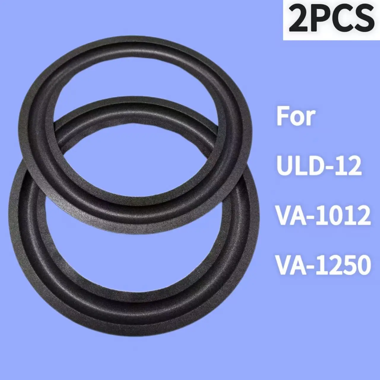 2PCS Speaker Repair Parts Foam Edge Folding Ring Subwoofer For Velodyne ULD-12  VA-1012 VA-1250