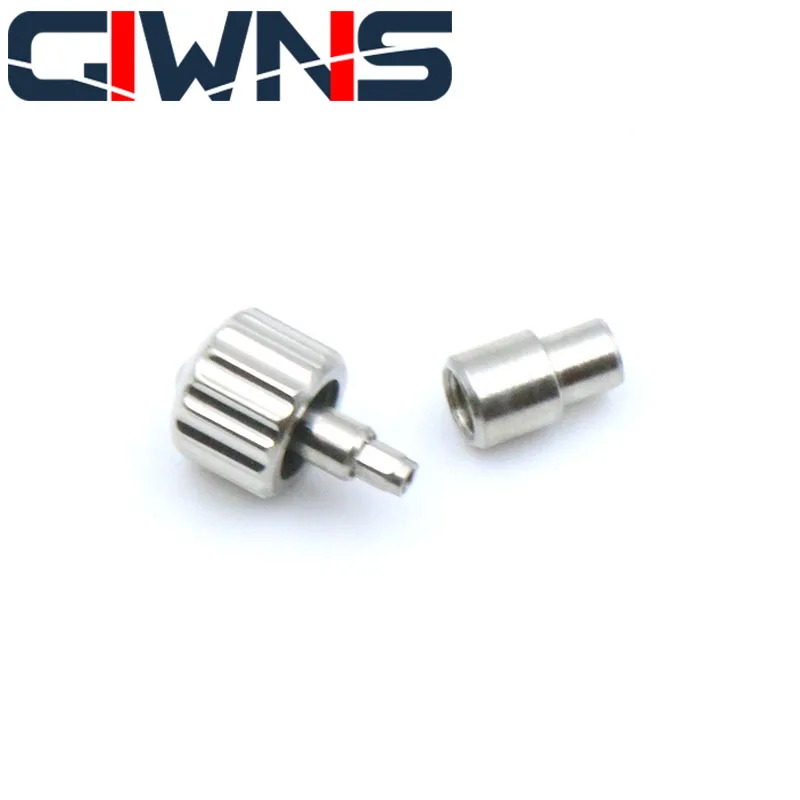 

Watch Crown Lock Handle Inner Wire Screw Adjustment Time Button Accessories Silver For Tissot T14 Watch Repair Tool Parts