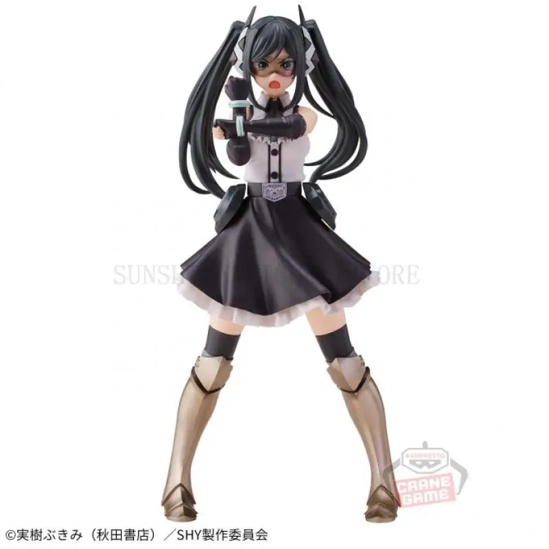 In Stock Original Banpresto SHY Hero Momijiyama Teru Spirits Lady Black Kufufu Li Mingming Action Figure Model Toys Girls Gifts