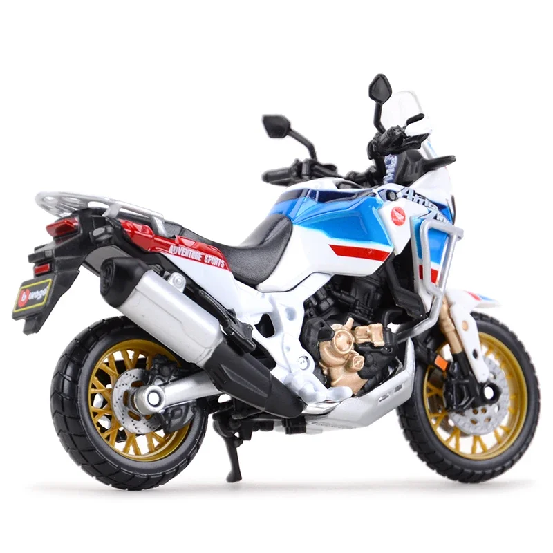 Bburago 1:18 Honda Africa Twin Adventure Static Die Cast Vehicles Collectible Hobbies Motorcycle Model Toys