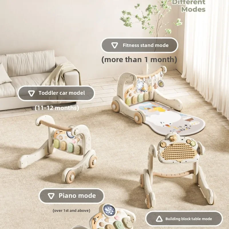 Baby Piano Fitness Frame 100 días Productos para bebés ‌ cutie ‌   Regalo de luna llena de educación temprana de 0 a 3 meses, miel para recién nacidos ‌   Encontrar la caja de regalo