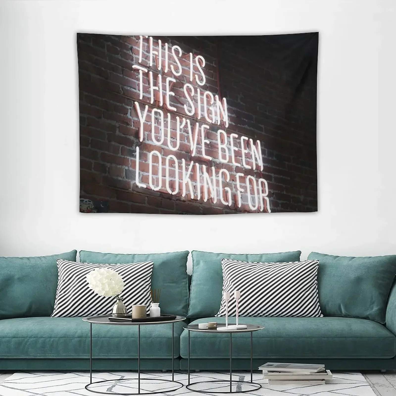 

This Is The Sign You've Been Looking For Tapestry Cute Room Things Decoration For Rooms Decoration Pictures Room Wall Tapestry