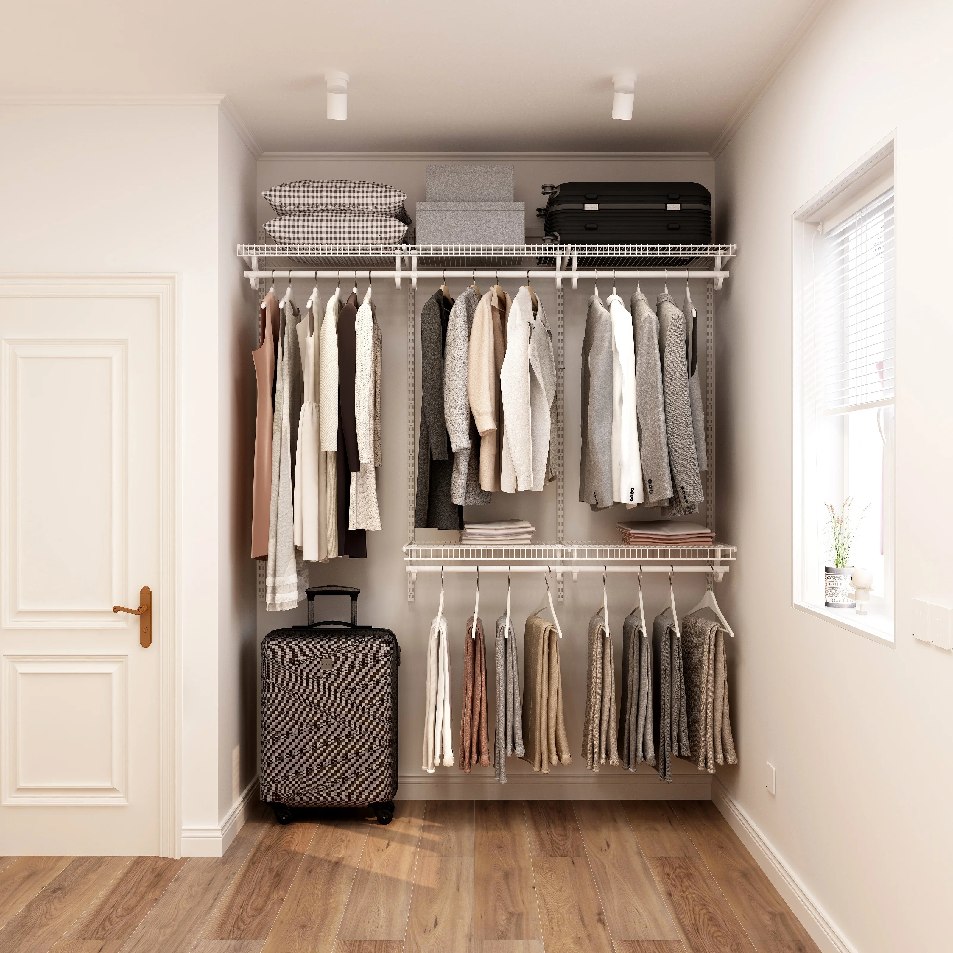 Kit de armário portátil diy, organizador de roupas, rack de armazenamento de parede para quarto, cozinha, banheiro, sala de estar