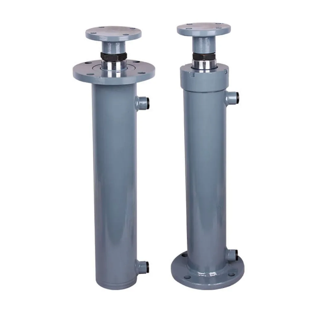 

8 ton upper and lower flange bidirectional hydraulic cylinder lifting small manual electric single cylinder