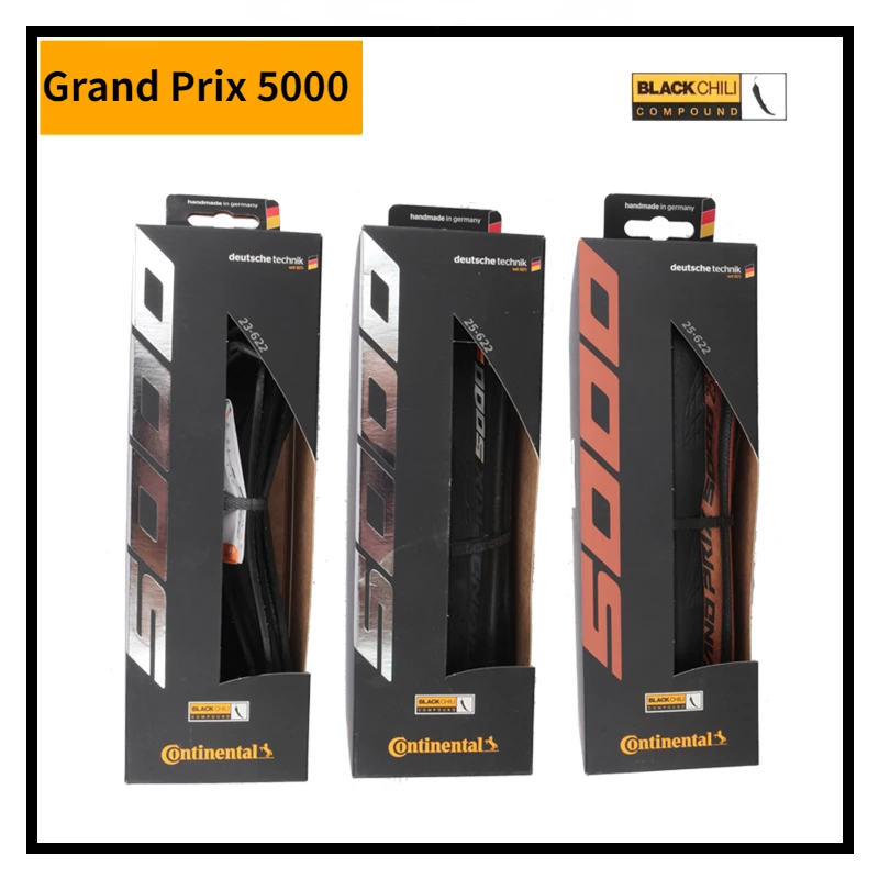 Grand Prix Gp 5000 GP5000 AS TR/Normal/STR 700x25c Black/Yellow/Brown Color Vacuum tire Bicycling Road Folding