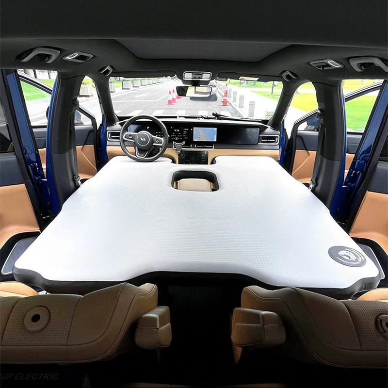 Car Air Bed for Camping Travel Car Air Mattress Bed with Pump Quick Inflation Convenient Feature