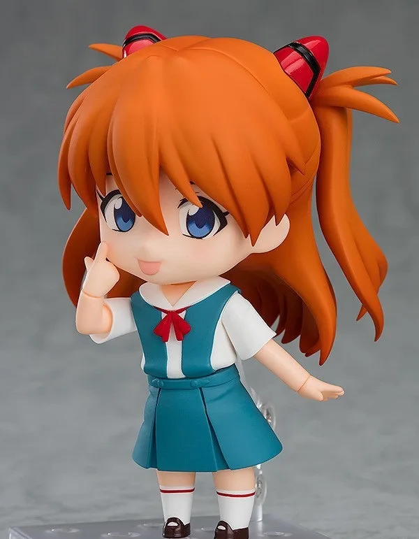 Figuras de Acción Articuladas de Anime Nendoroid, Versión de Película, Asuka Langley, Rei Ayanami, Shinji Ikari, Kaworu Nagisa, Modelo Coleccionable