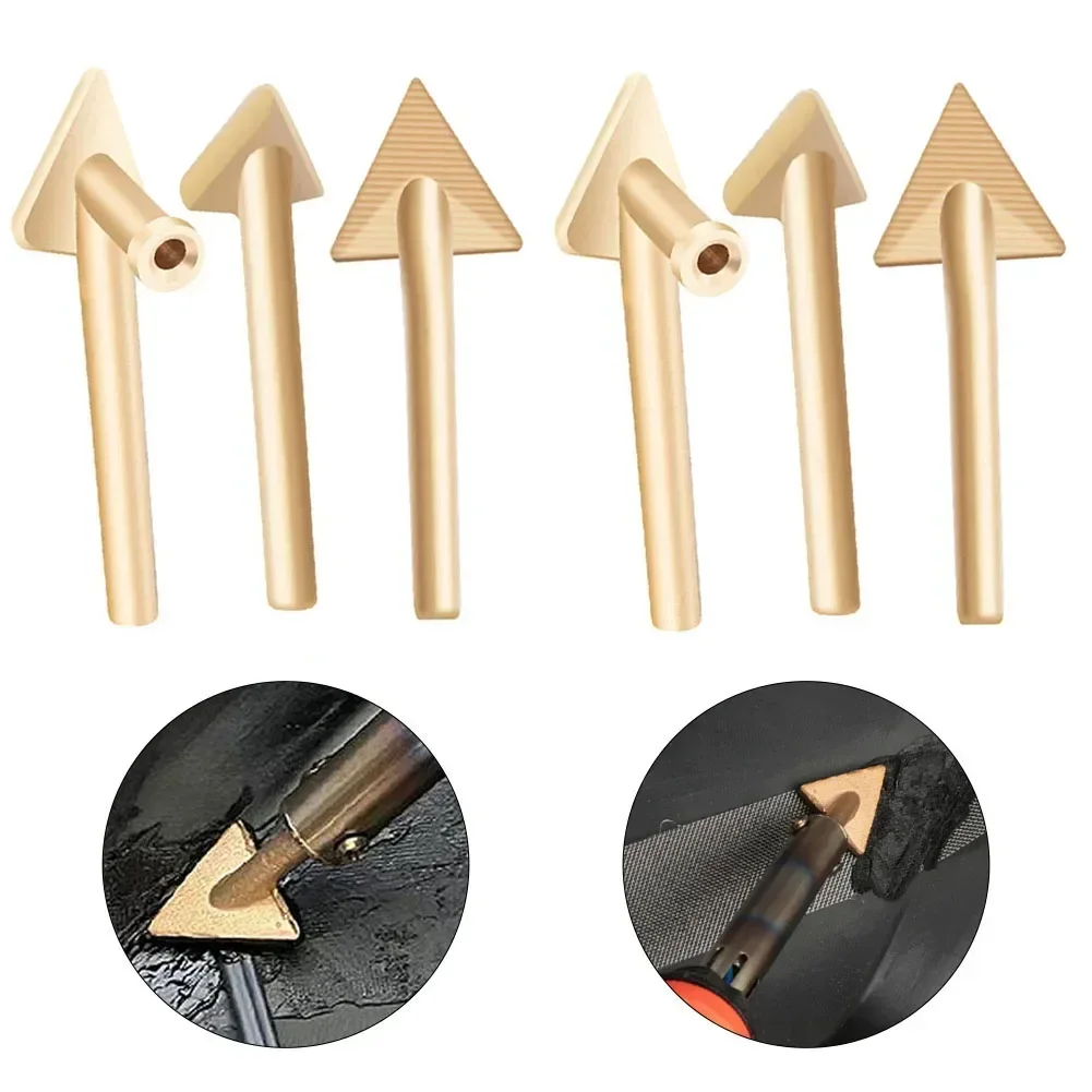 

6PCS Steel Welder Soldering Tips Suit For For 80 Watt Plastic Welding Machine TPO TEO PP Auto Bumper Welder Replacement Tips