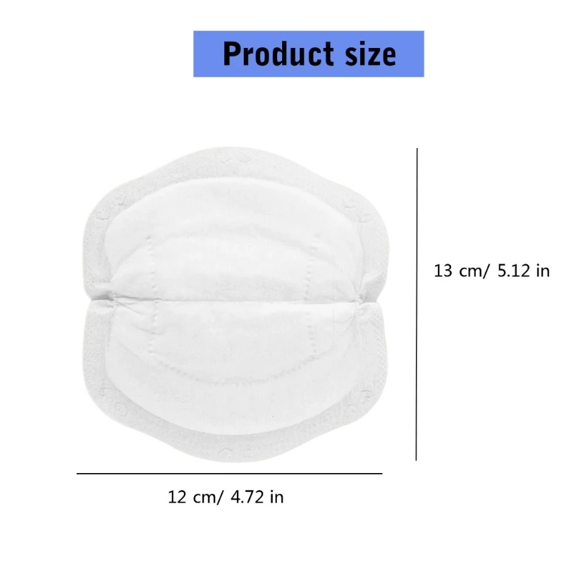 100-Count Disposable Nursing Breast Pads for Leak Breastfeeding Experience