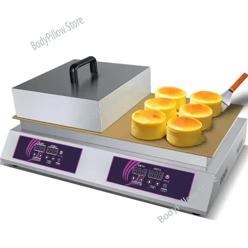 Souffle Machine 110V/220V Commercial Digital Display Souffle Machine Soft Japanese Souffle Pancake Machine Comb