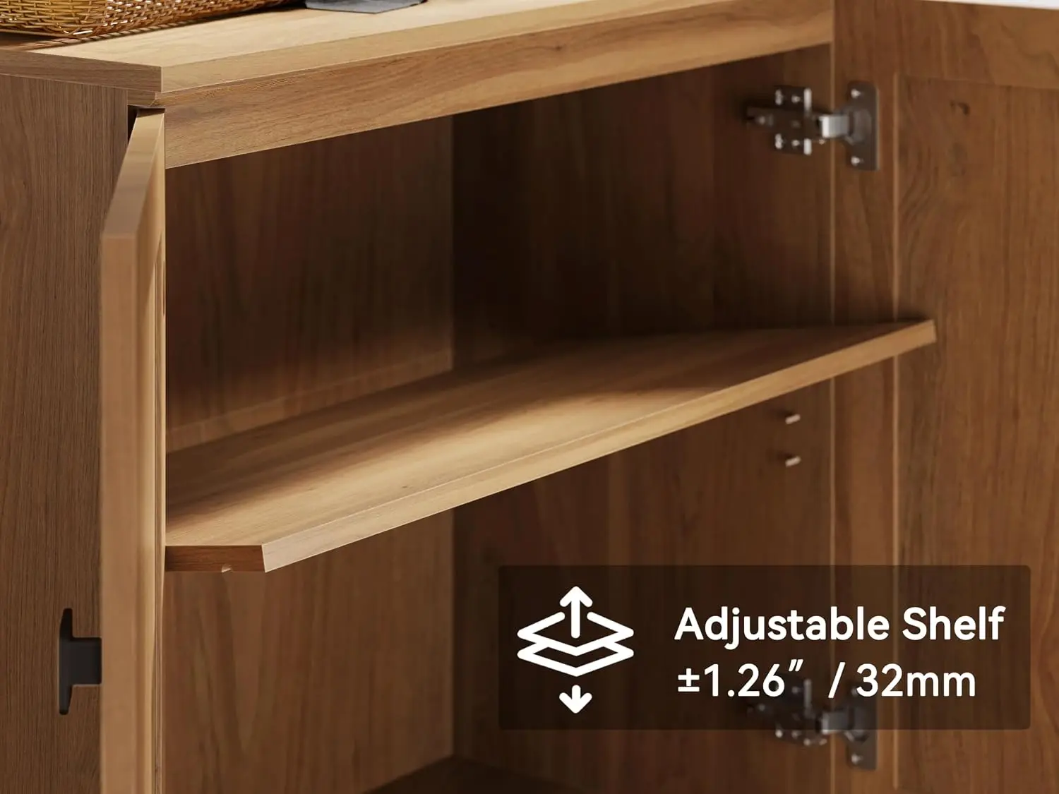 Farmhouse Modern Buffet Sideboard Cabinet with Storage for Kitchen Dining Room, Customized