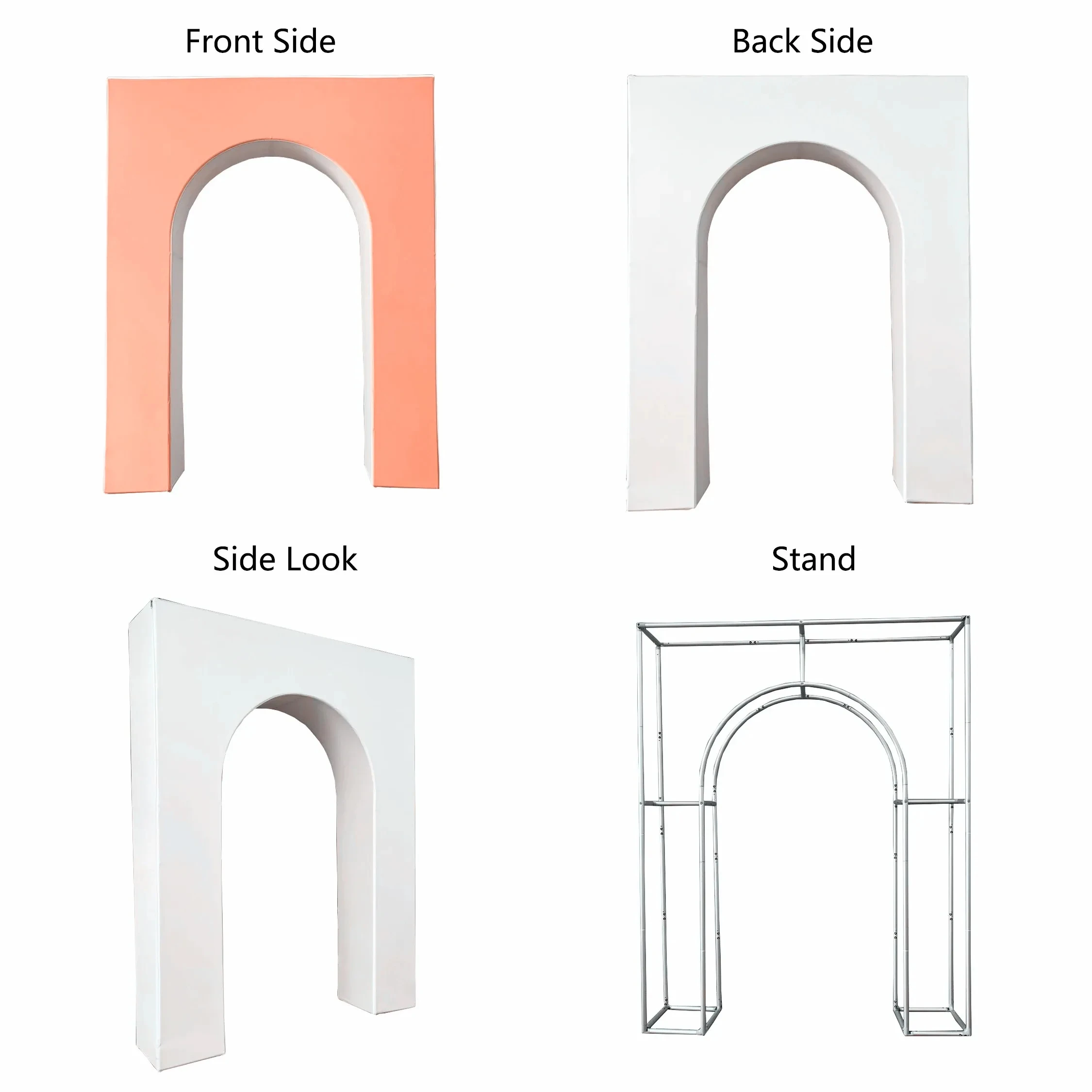 One stand with one cover 3D door frame arch open arch for party event backdrop photo booth background