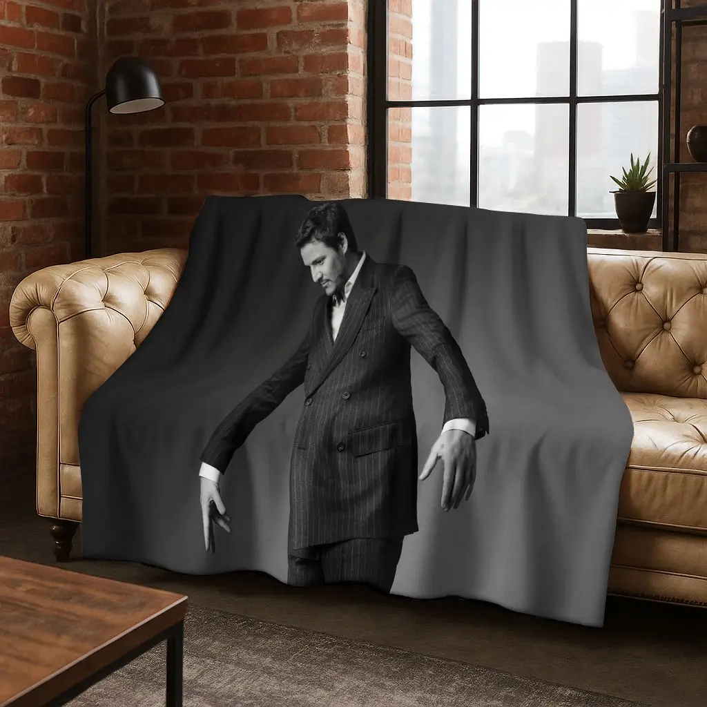 ثلاثية الأبعاد خوسيه بيدرو بالمسيدا باسكال ستار الفانيلا بطانية لينة بطانية دافئة لغرفة النوم غرفة المعيشة السرير السفر التخييم نزهة هدية