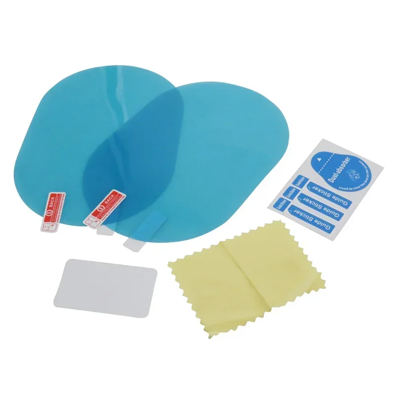 2 قطعة سيارة غير نافذ للمطر فيلم مرآة الرؤية الخلفية المطر واضح ملصقات لمازدا 2 3 6 CX3 CX4 CX5 CX7 CX9 CX30 RX8 MX5 MX3 MS MP Demio BM