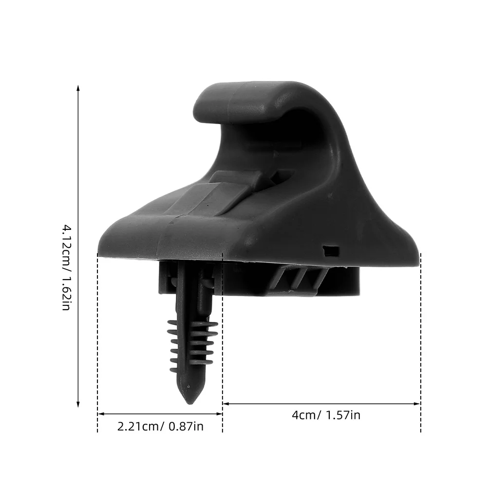 2 Stuks Zonneklep Clips Plastic Ondersteuning Retainer Verstelbare Hoek voor Auto-interieur Zonneklep Reparatie Vervanging Accessoires