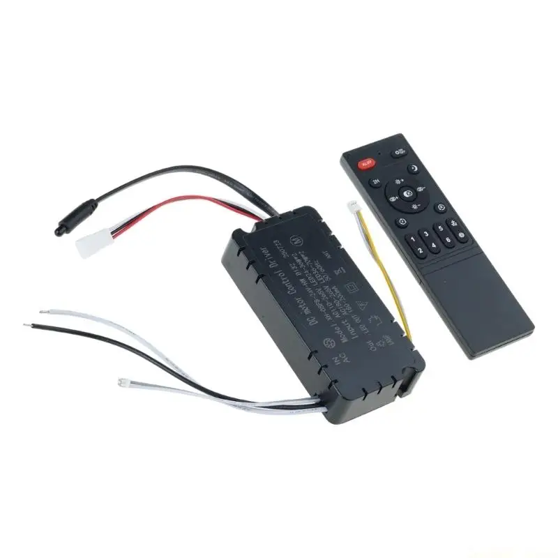 D0AB Room Fan Light Remote Manager 6 Modifiable Pace Reinitialize Function Ir Technology