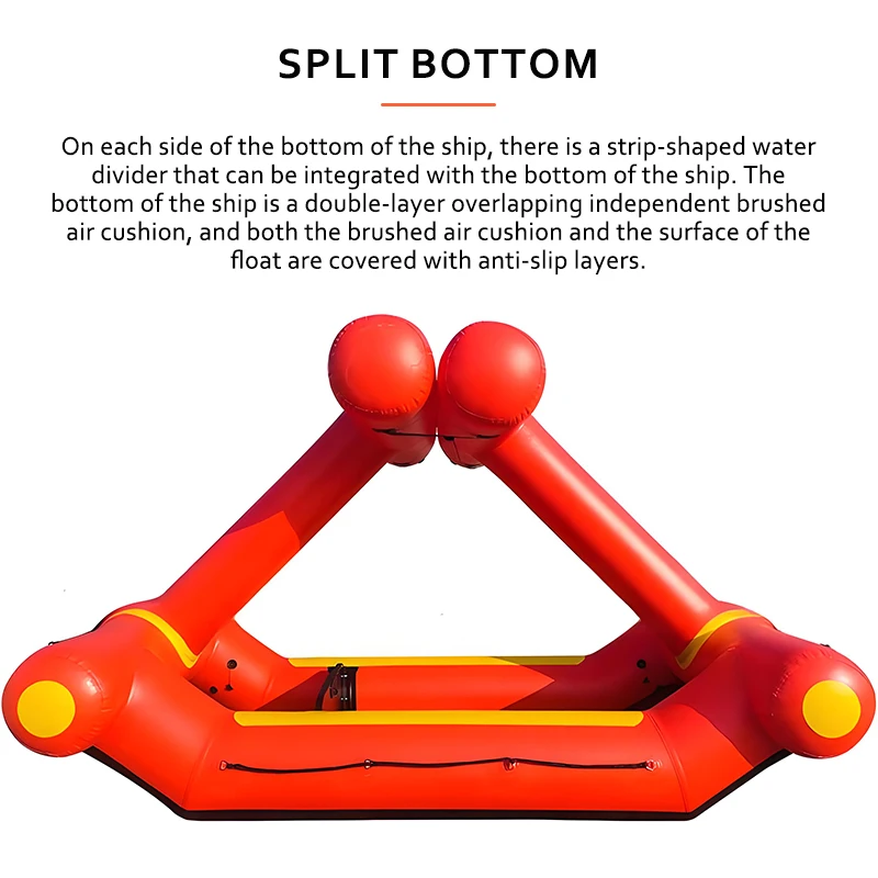 Professional water rescue equipment, timely delivery, fashionable and beautiful, automatic adjustment, rapid flow lifeboat view 5