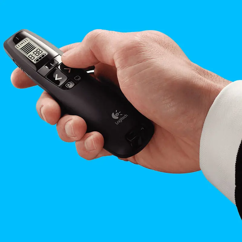 Logitech R800 Remote Control Page Turning Green Pointers Pen Presentation presenter pen 2.4GHz red Wireless Presenter