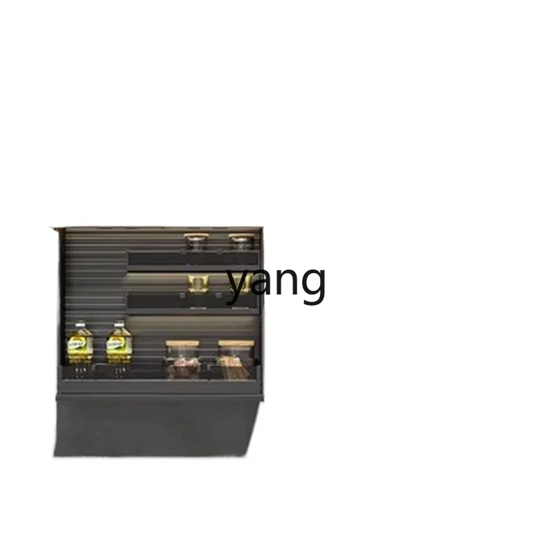 

Lmm pull-down electric kitchen cabinet storage intelligent lift basket puller hanging cabinet seasoning blue