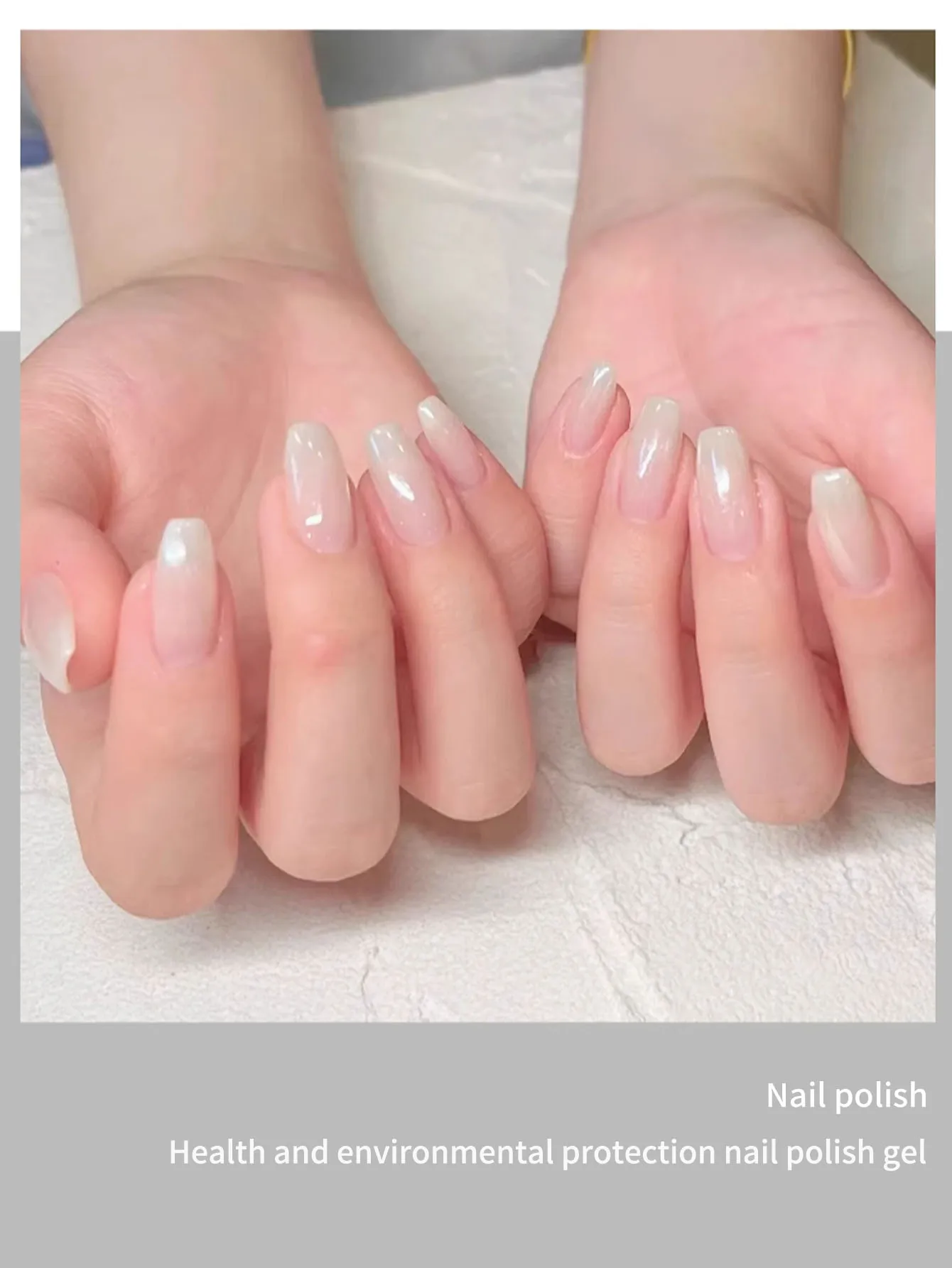 10ml Naakt Kleur Jelly Gel nagellak Wit Glitter Semi Permanente Losweken UV LED Polijstgel DIY nagellak