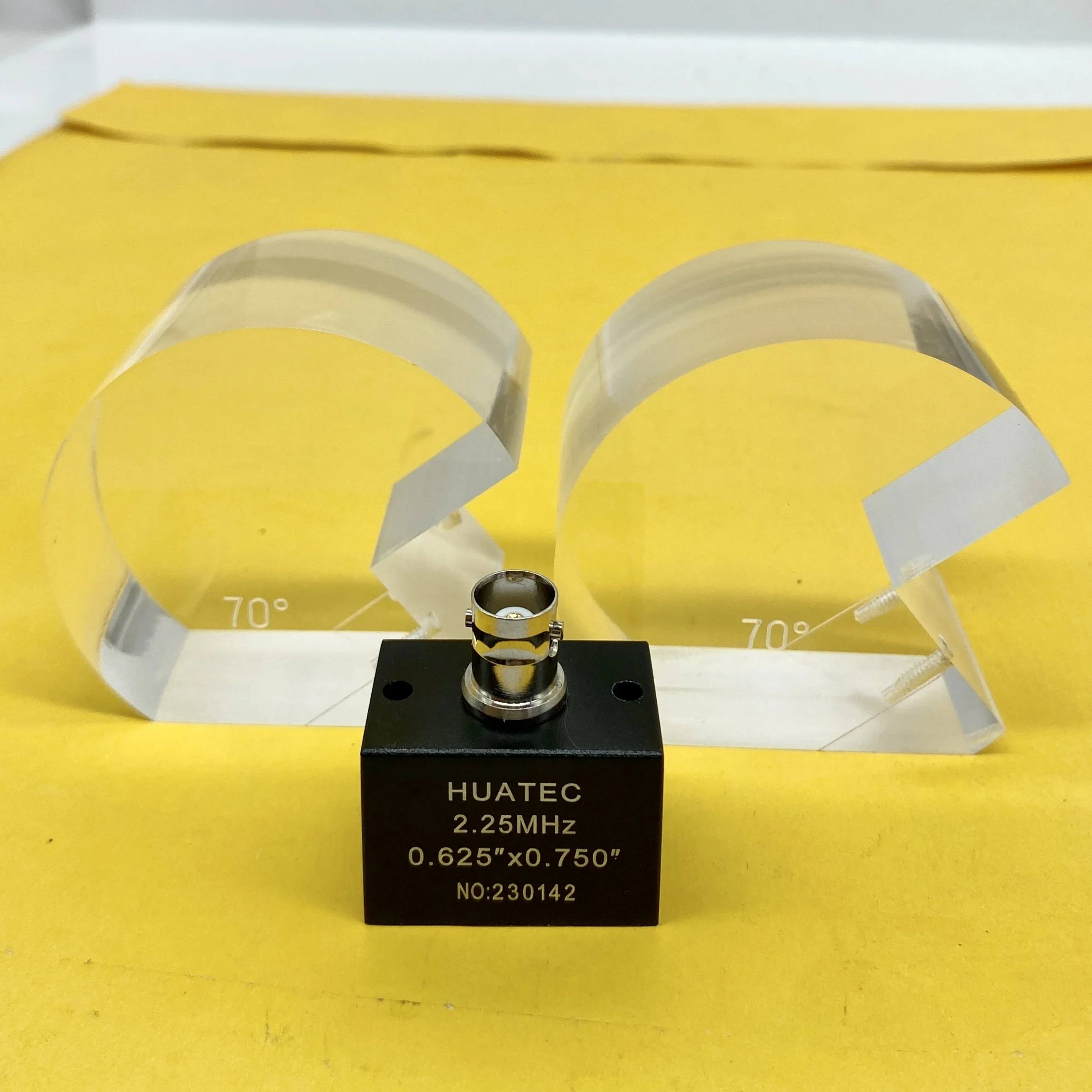 2026/Ultrasonic Flaw Detector Transducers Probe Wedge AWS Shear Wave Wedges 45,60 and 70 Degrees