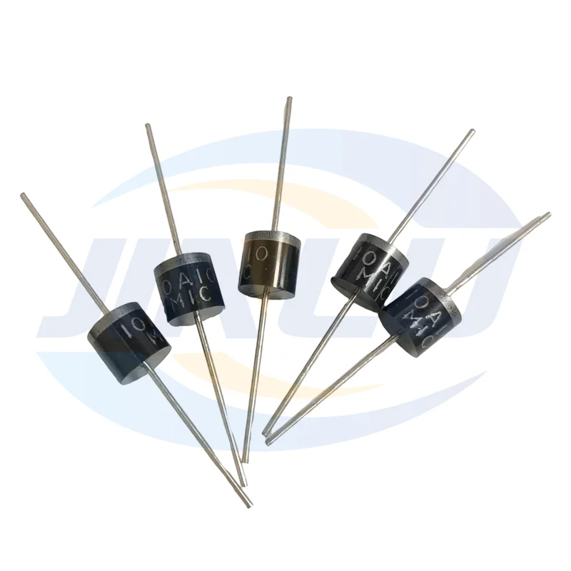 10pcs 6A4 6A8 6A10 10A10 20A10 R-6 DIP 6A 10A 20A 400V 800V 1000V electrical Axial Rectifier Diode