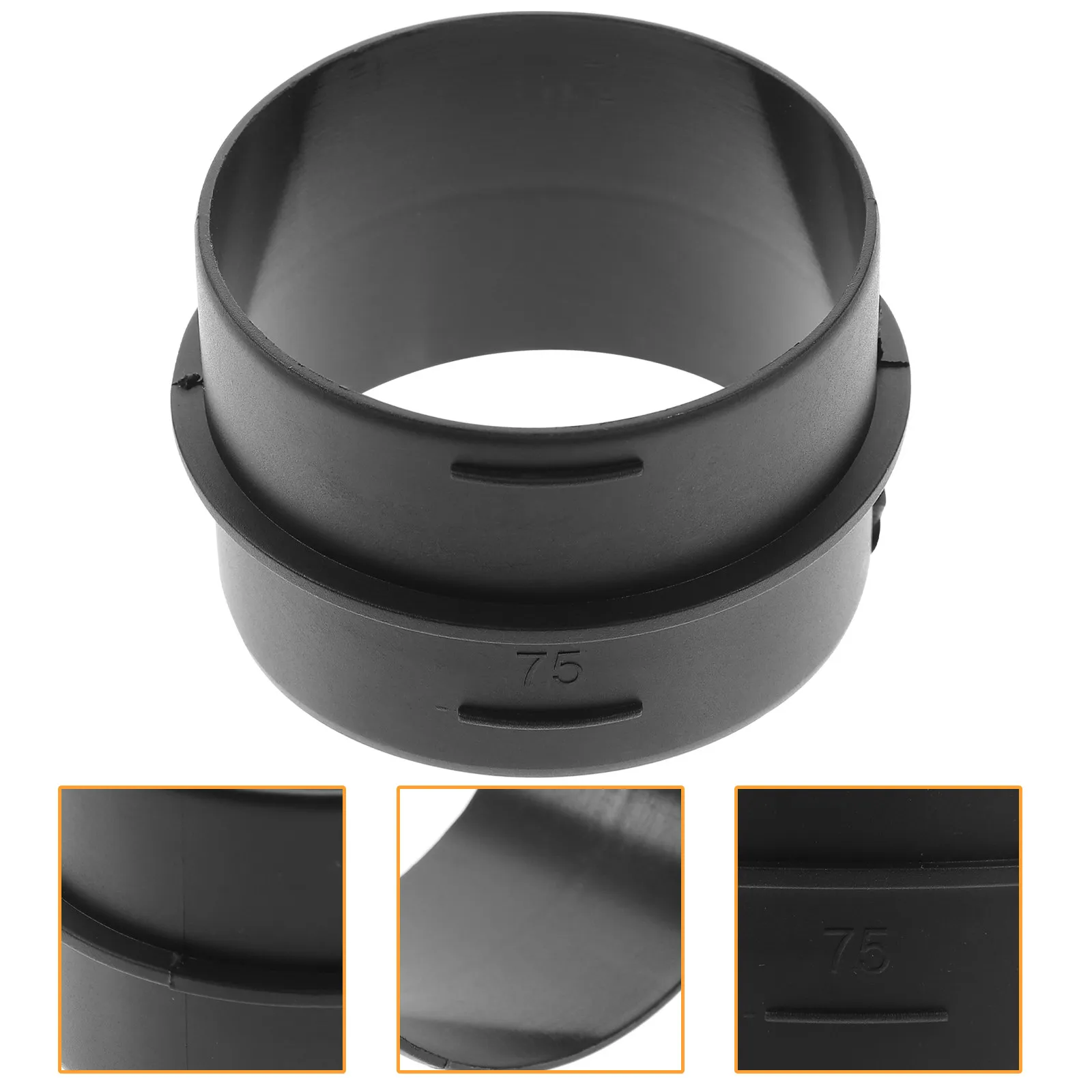 

Premium Car Heater Duct Joiner High Durability Plastic Air Ducting Connector for Parking Heater Systems Straight Design