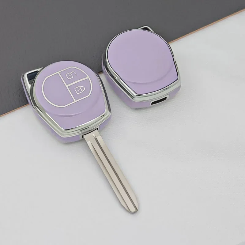 2 przyciski TPU Remote Shell Fob Holder dla Suzuki Swift SX4 Liana Aerio Jimny Samurai Amagatarai Grand Vitara Pokrowiec na kluczyk samochodowy — zdjęcie 6
