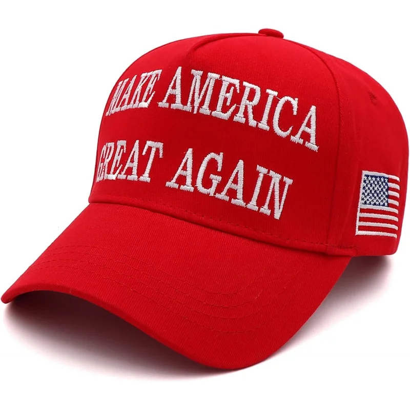 

2024 Hat Product 45-47 MAGA Hat Makes America Great Again Donald Trump Slogan American Flag Baseball Hat