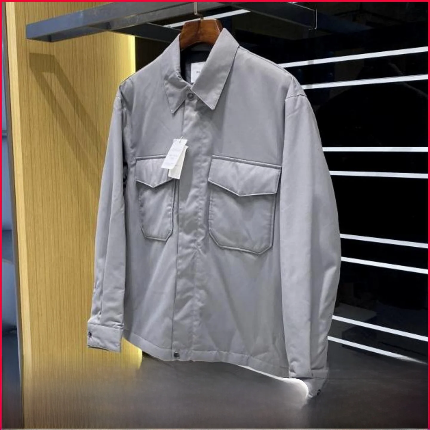 

High-End Line Men's Outdoor Casual Thiened Cotton Jaet Workwear Coat New Autumn Winter Faion Urban Sle Long Sve