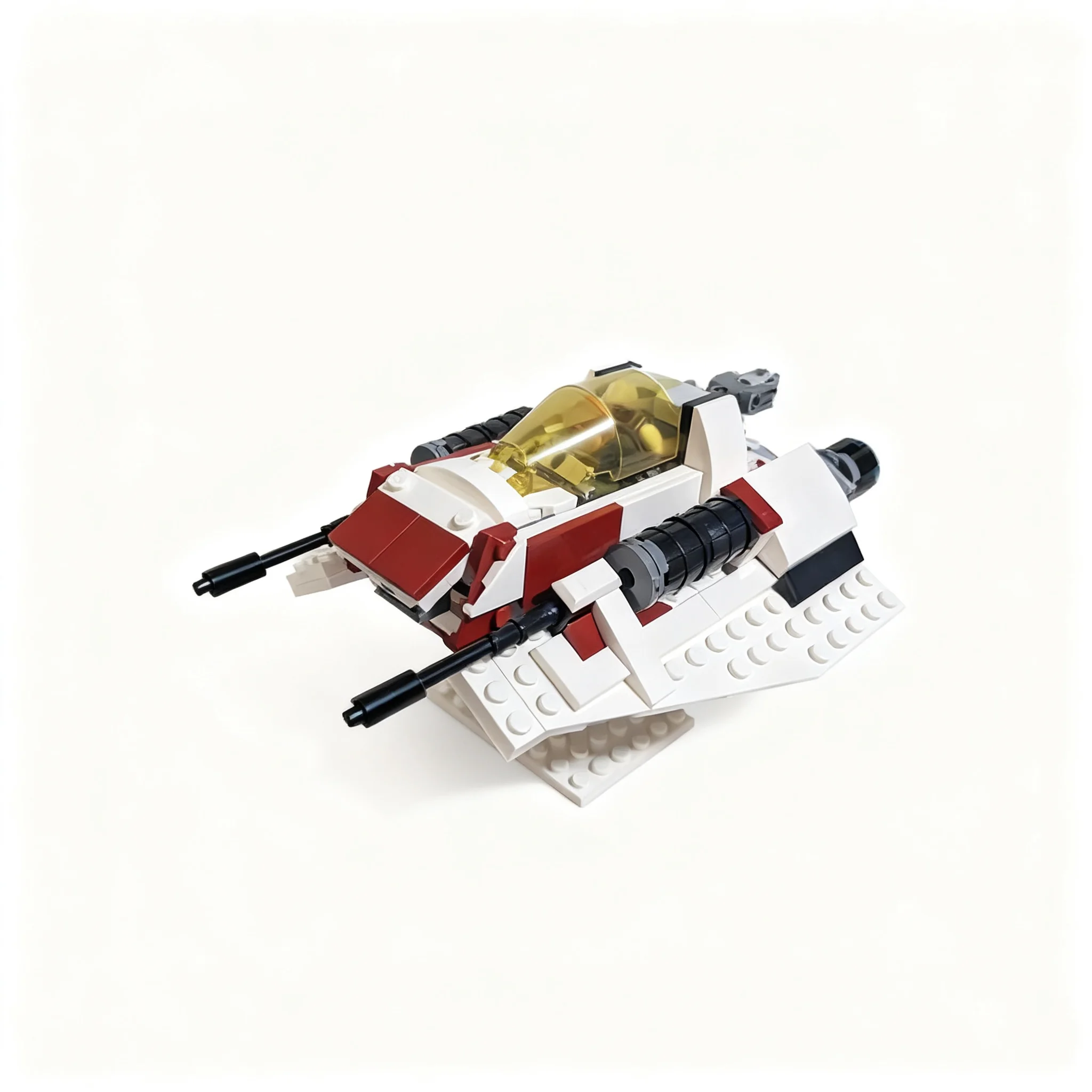 247 деталей MOC T-47 Snowspeeder-75432, модель для сборки из строительных блоков, рождественский подарок, игрушка, идея для подарка на день рождения, сборка для демонстрации.