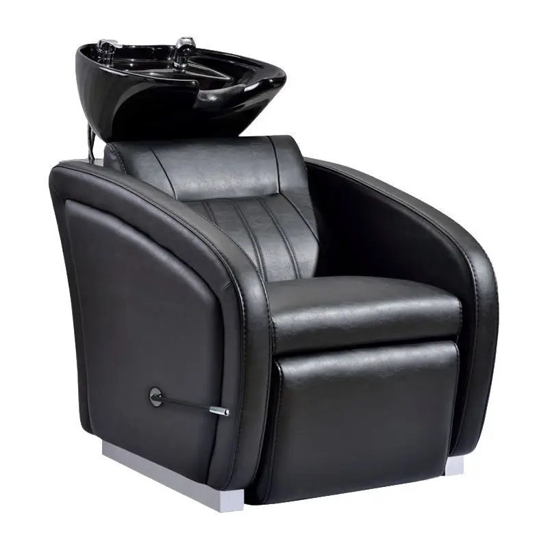 Shampoo bed Special for barber shop, adjustable flush bed Beauty salon New Chinese massage bed