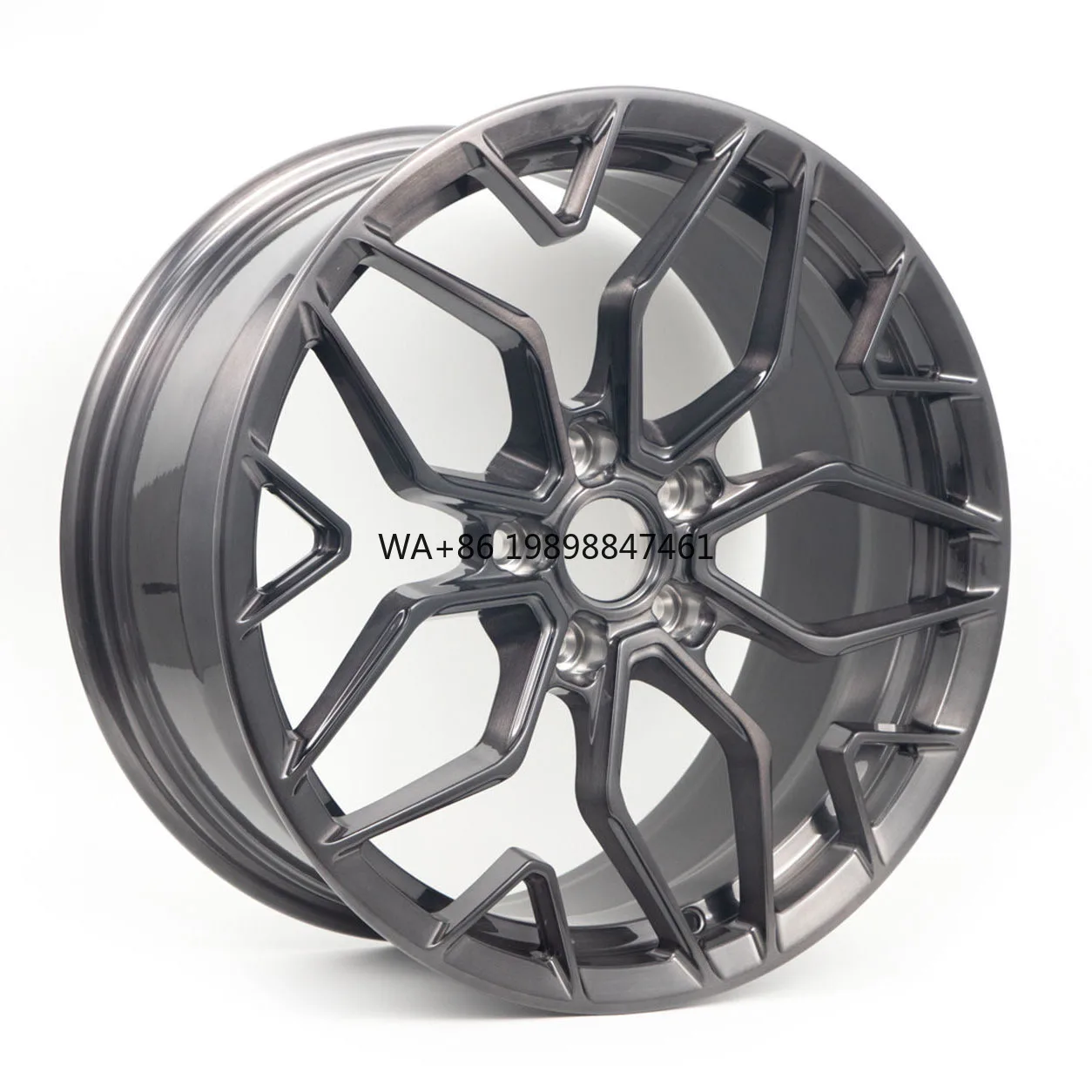 

Customized Good Looking Forged Monoblock Wheels Carbon Black 5x120 19 20 21 22 23 Inch Forged Wheels for Racing Car