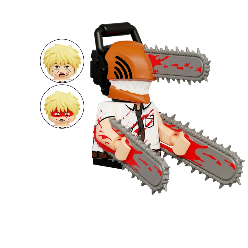 Zabawki Peryferyjne do Gry Animacyjnej Chainsaw Man Denji Makima Aki Power Mała Lalka Anime Figurki Modelowe Kolekcjonerskie