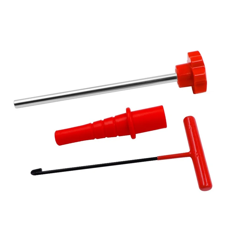 

4-piece Set Tire Valve Kit For Tire Maintenance Valve Stem Installation Kit Tire Accessory Quick Valve Stem Replacement