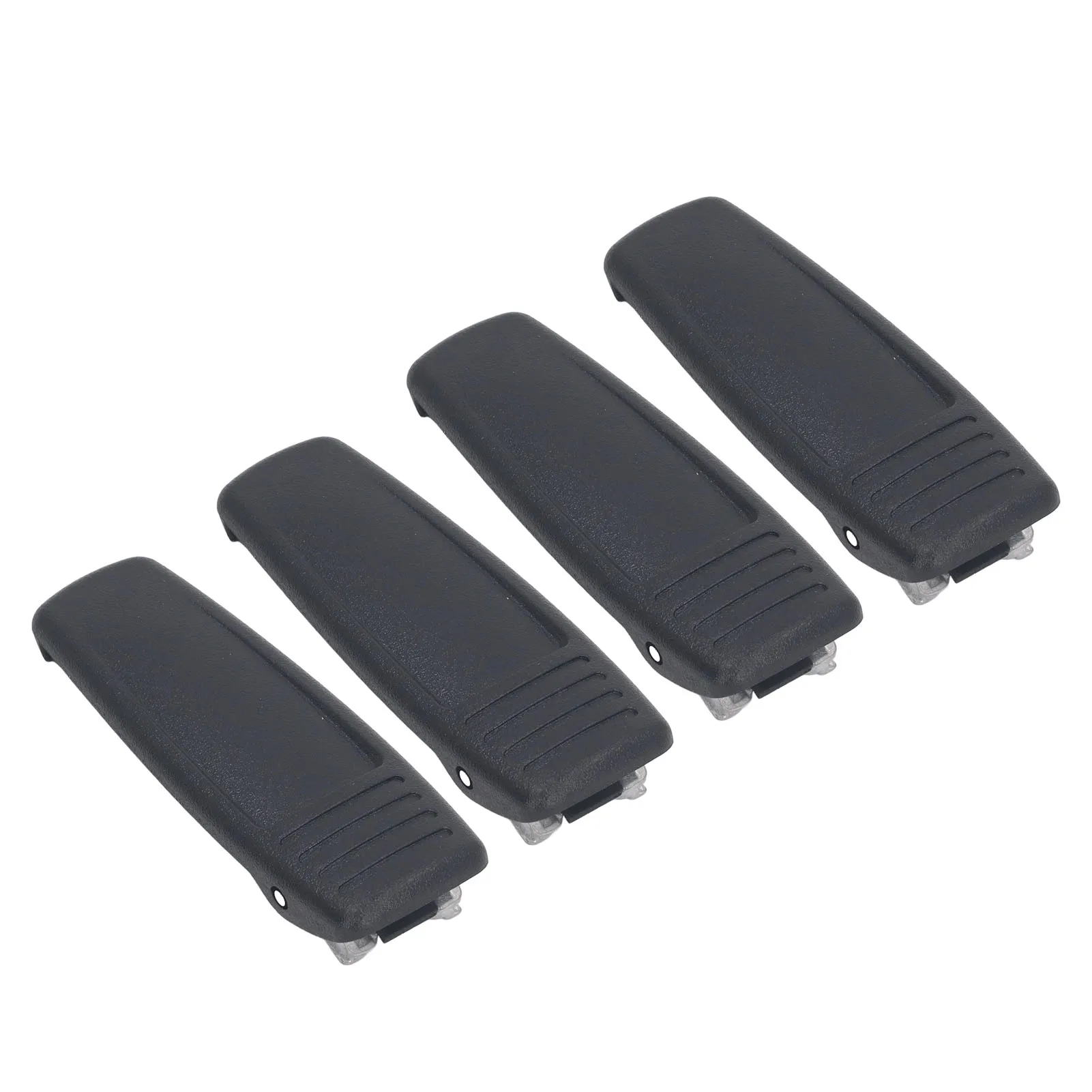 交換用ベルトクリップ ABS 双方向ラジオベルトクリップ ブラック 取り付け簡単 ポータブル アクセサリー用に幅広く互換性あり