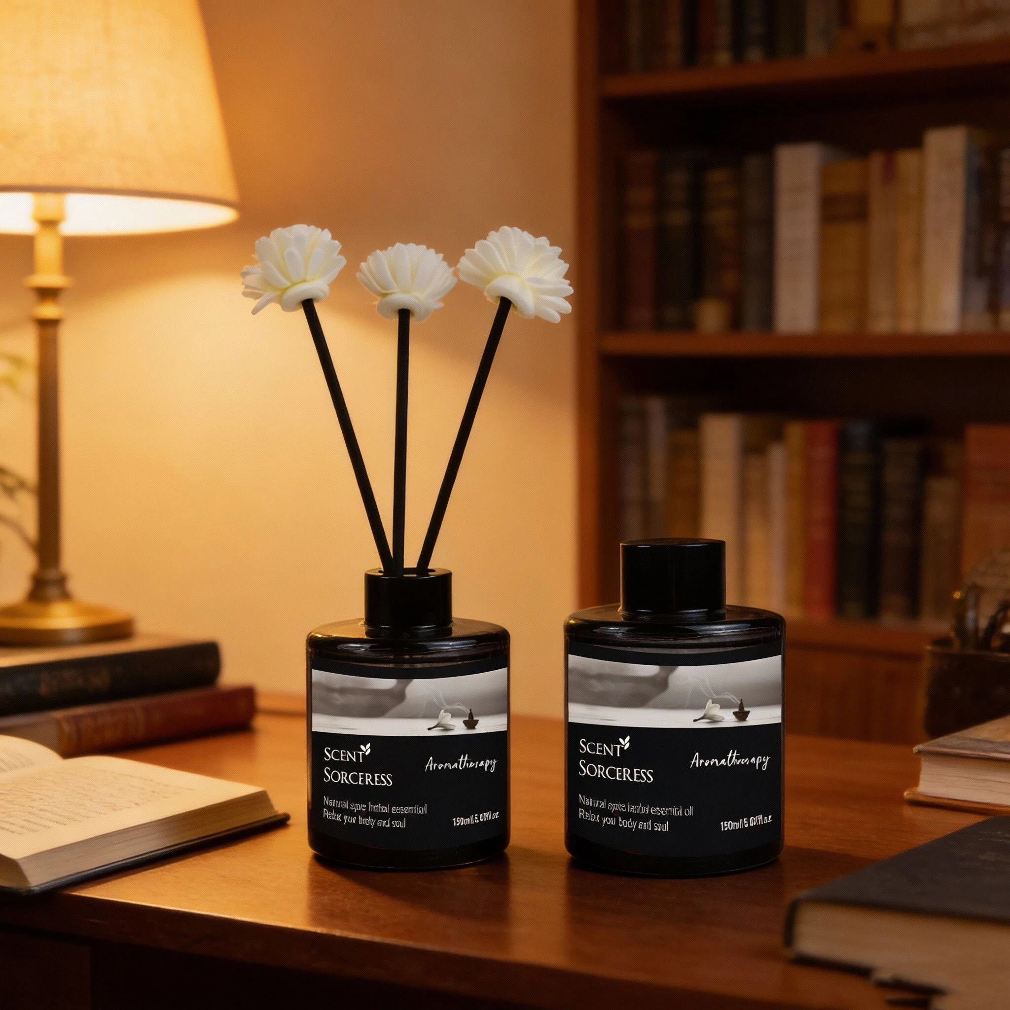 150ml Rattan Reed Diffuser Sets Fragrance Jasmine Vanilla Hotel Aromatherapy Air Freshener Home Fragrance Essential Oil Perfume