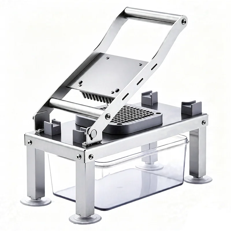 Food Slicer Multi-Functional with Interchangeable Blades Slices, Shreds, Strips & Grinds 