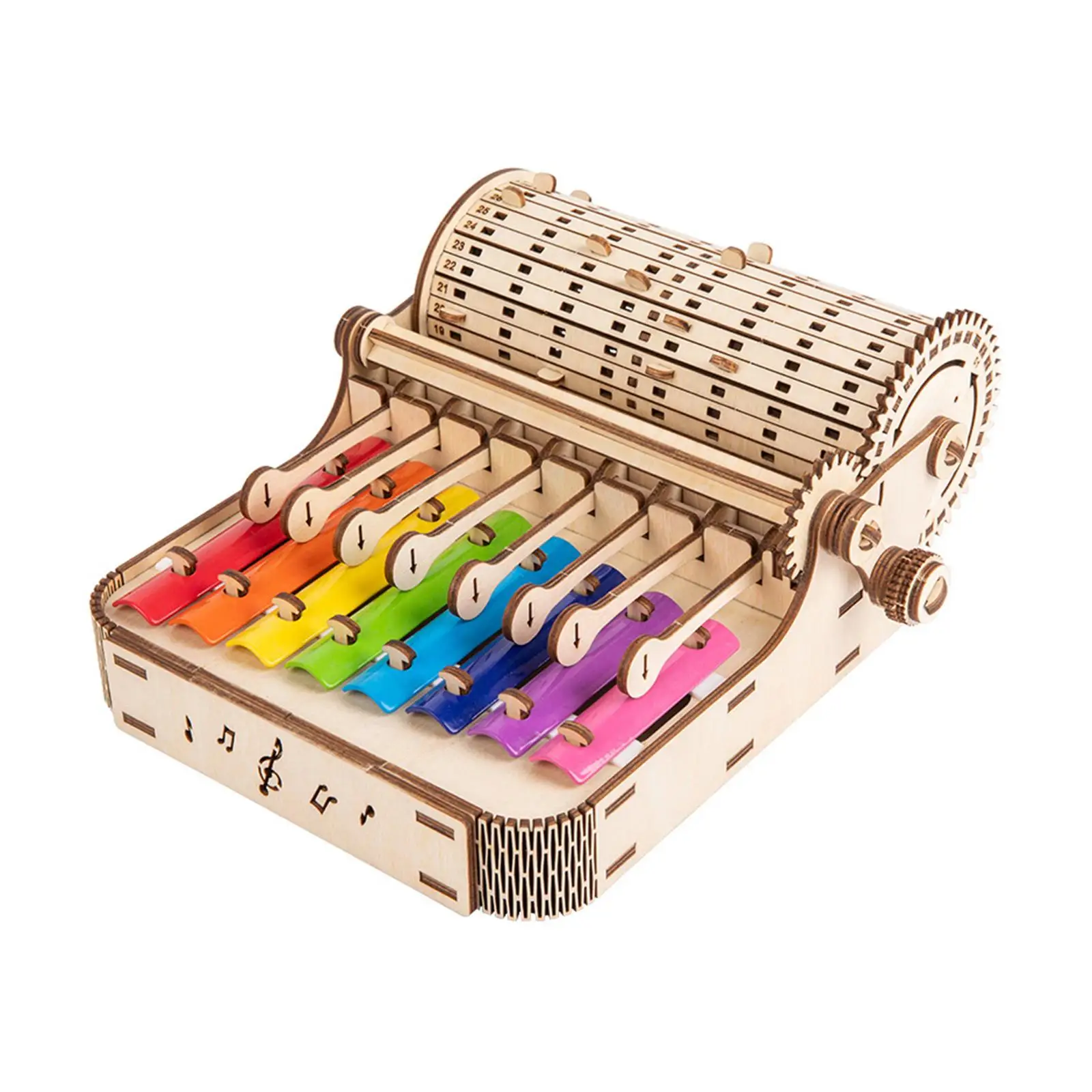 Diy Piano Kit Instrument Speelgoed Houten Puzzel Educatief Brein Teaser Voor Kinderen