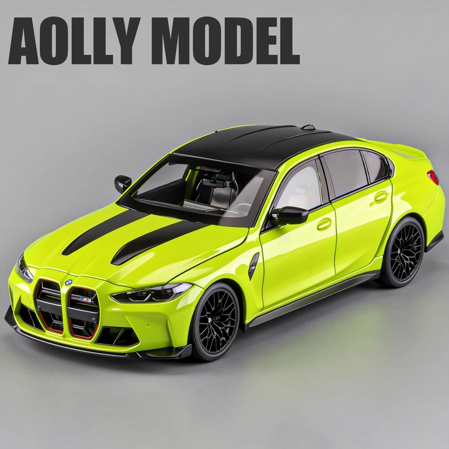 NIEUWE 1:18 BMW M3 CS LCI G80 Mpower Supercar Alloy Auto's & Speelgoedvoertuigen Automodel Miniatuur Schaalmodel Auto Voor Kinderen