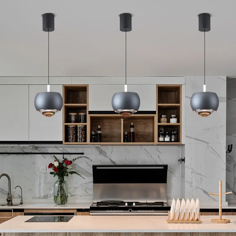 

Bedroom Bedside Chandelier Long Line Single Head LED Lamp for Living Room Restaurant Creative Remote Control Lift Pendant Light