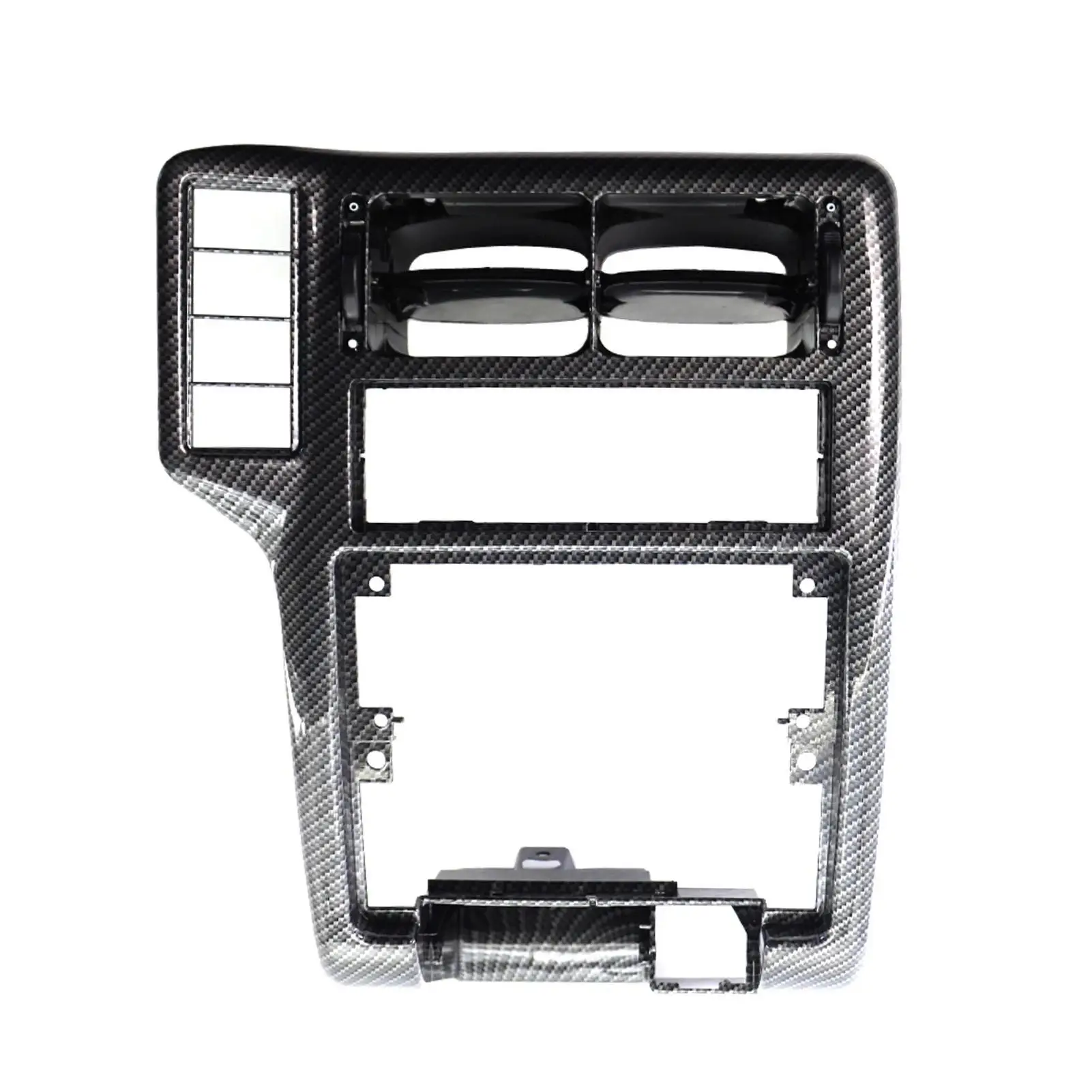 

For VW Polo 6N 94-97 /Caddy 98-202/Vento 95-99 Car Center Console Replacement Air Vent Grille Carbon Fiber 6N1858069A 6N1858071A