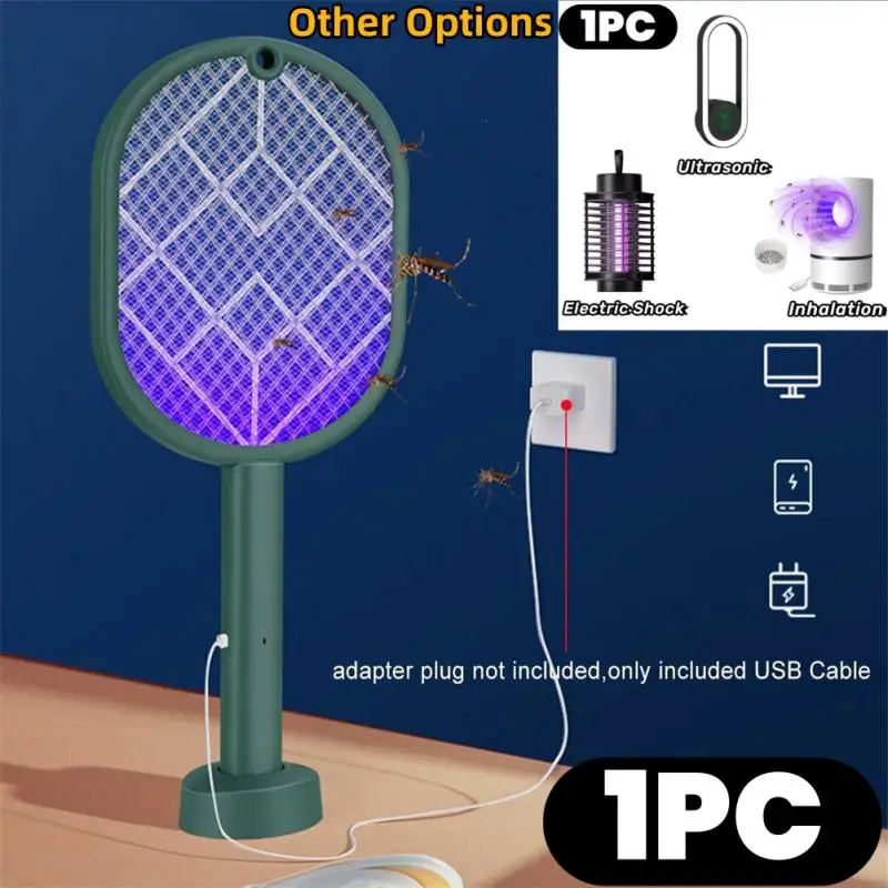

Устройство для уничтожения комаров 2-в-1 с USB-зарядкой и регулируемым углом наклона