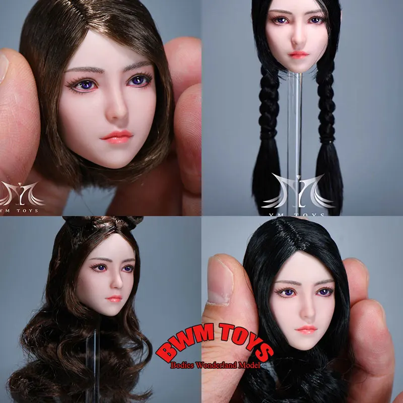 

В наличии YMTOYS YMT070 масштаб 1/6 женщина-солдат Сяо Чанг азиатская девушка голова лепка для 12-дюймовой экшн-фигурки куклы