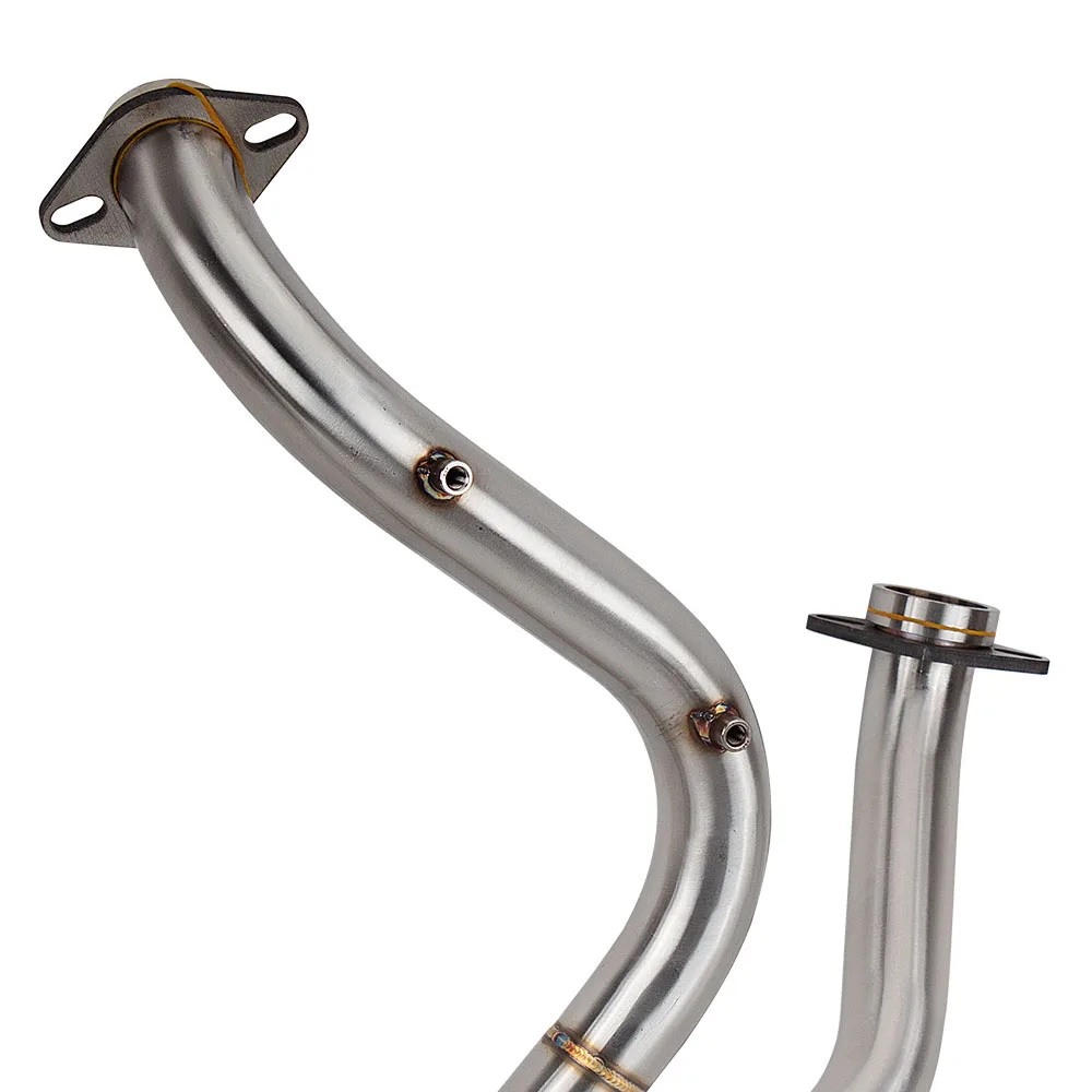 For XL650 XL650V Transalp 650 XL600 XL600V Transalp 600 Motorcycle Exhaust Kit Front Link Compatible with Original Muffler