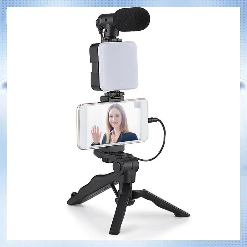 L07A-All-In-One Video Blogger Kit Handheld SLR Conference Beauty Light Fortiktok Live Stream Youtube