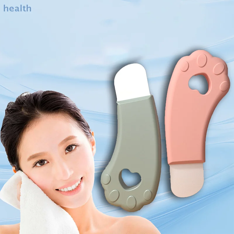 Purificador de pele facial espátula esfoliante ferramenta de limpeza profunda removedor de cravo poros limpador de pele do corpo espátula ferramenta de cuidados com a pele