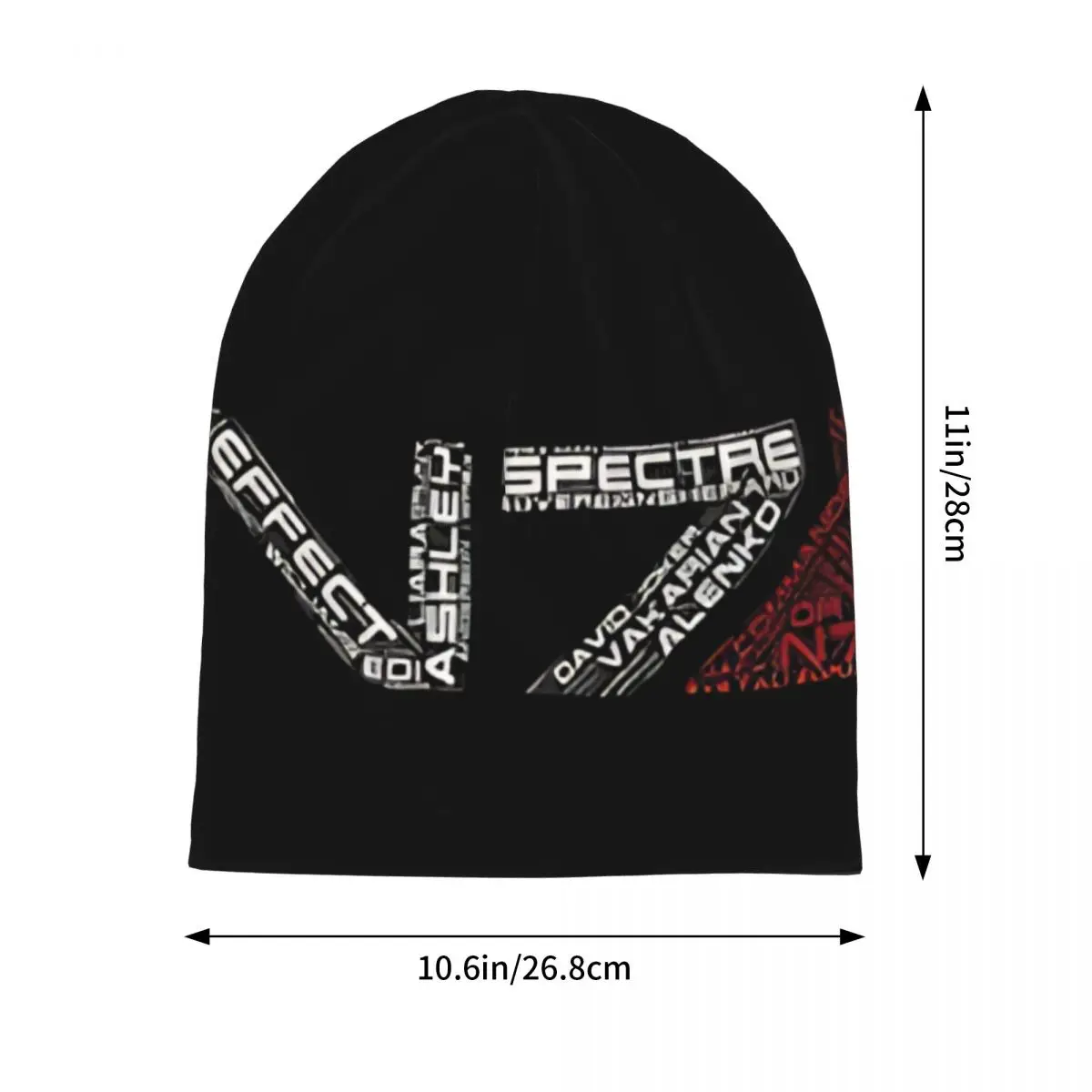 Effect Mass N7 Game Bonnet Hat Goth Outdoor Skullies Beanies Hats for Men Women Summer Multifunction Cap