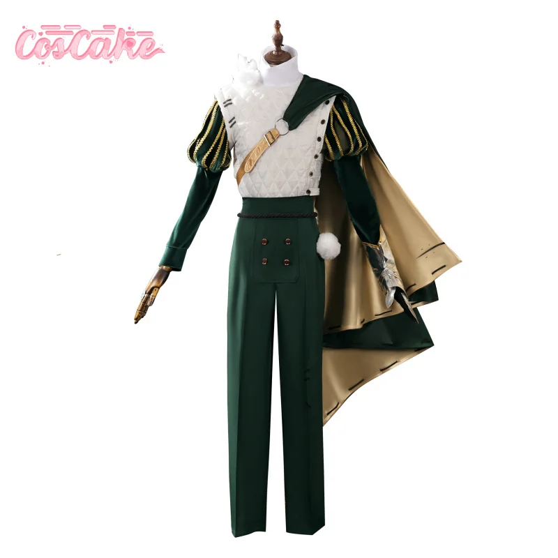 

Identity V Knight Cosplay Costume Uniform Richard Sterling Glasses Roy Ramit Halloween Party for Women Men Carnival Cos Prop